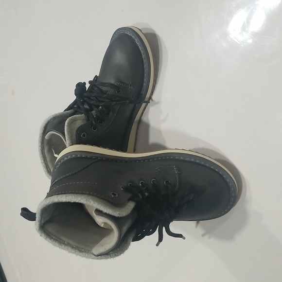 OLD NAVY Charcoal Ankle Boots - Picture 3 of 7